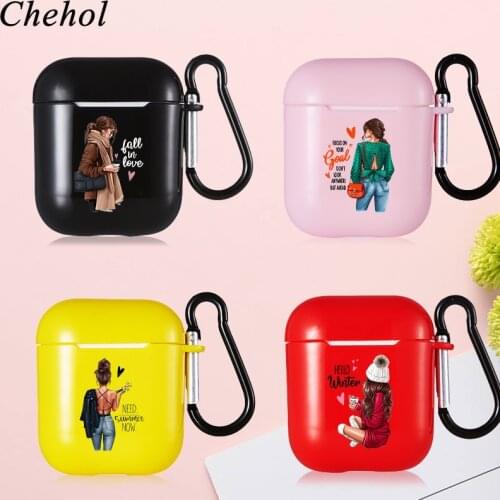 Fshion Girl Protection Cases for Apple Airpods Pro 1 2 3 Bluetooth Wireless Earphones Soft Silicone Headphone Headset Covers