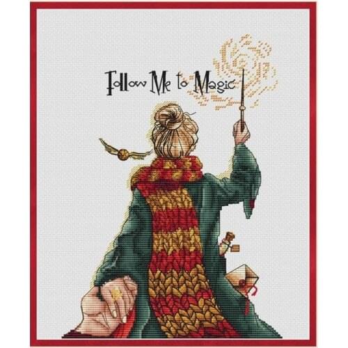 ZZ2286 For Needlework Kit NOT PRINTED Cross stich Painting Set Cross Stitch Kits Cross-stitch Embroidery Set Stitch Kits Cross