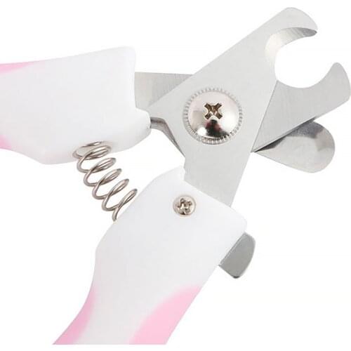 Stainless steel pet nail scissors dog cat nail scissors set pet grooming cleaning supplies