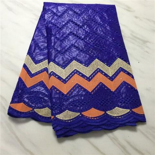 New Bazin Riche Original African Lace Fabric 2021 High Quality Embroidered Swiss Cotton Nigerian Lace Fabric for Dress PL712651