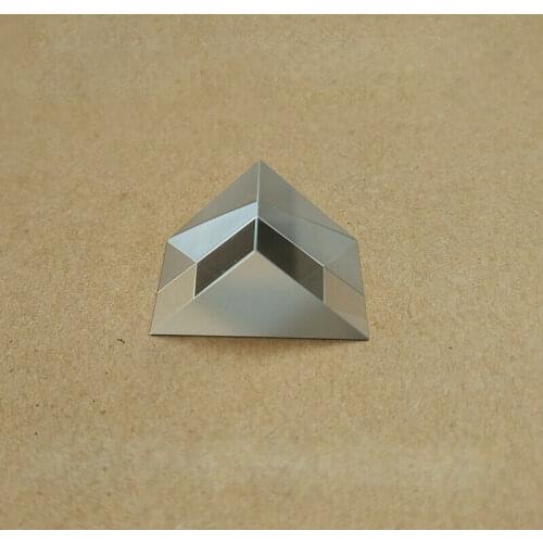 4 PCS 7X7X7mm K9 Optical Glass Triangular Right Angle Lens Triangle Slope Reflecting Prism
