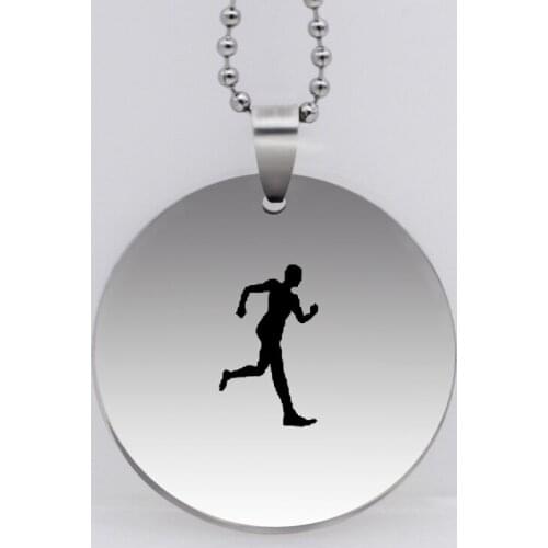 Ufine jewelry dad gift pendant army card dad I pick you as best dad stainless steel customed necklace N4464