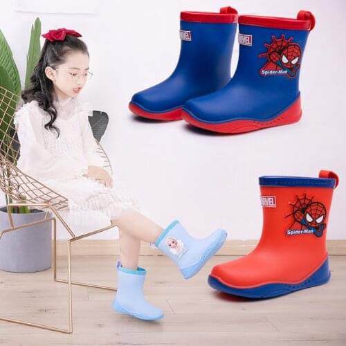 2020 Genuine Paw Patrol Fashion Childrens Shoes EVA boots Kids Baby Cartoon Shoes Childrens Waterproof Rain Boots plush Doll