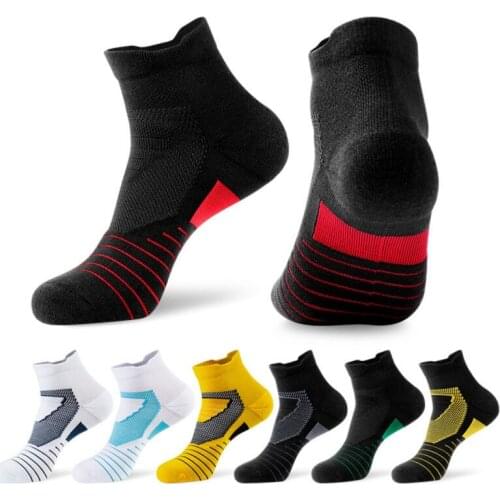 Outdoor Running Sport Socks Anti-Sweat Unisex Women Men Short Tube Breathable Socks Basketball Soccer Sports Socks