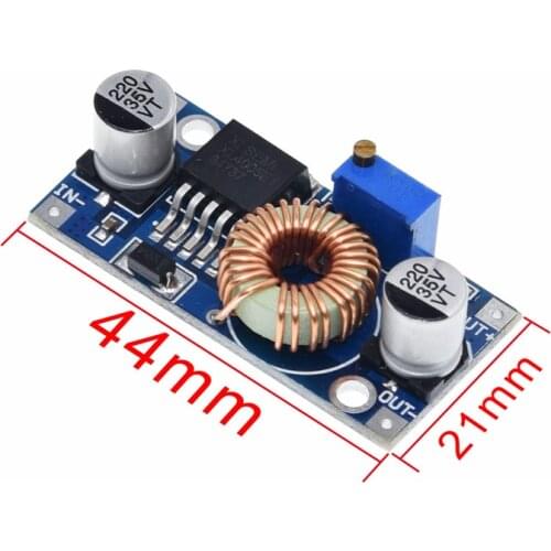 XL4005 DSN5000 Beyond LM2596 DC-DC adjustable step-down 5A power Supply module,5A Large current Large power