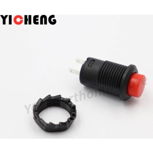 1pcs Self-Lock /Momentary Pushbutton Switches DS228 DS428 12mm OFF- ON Push Button Switch 3A /125VAC 1.5A/250VAC DS-228 DS-428