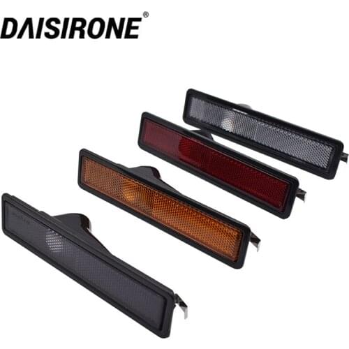 2pcs Rear Left Right Side Turn Signal Marker Light Lamp Lens For BMW E30 E32 E34 318i 318is 325es 325i 63 14 1 377 849