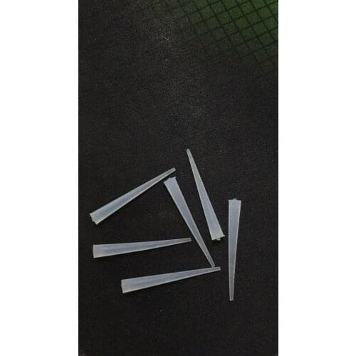 5000pcs/lot 0.79mmX 3.18mm X25.4mm Silicone Rubber Cone Tapered Stopper Plugs Powder Coating Paint,color random