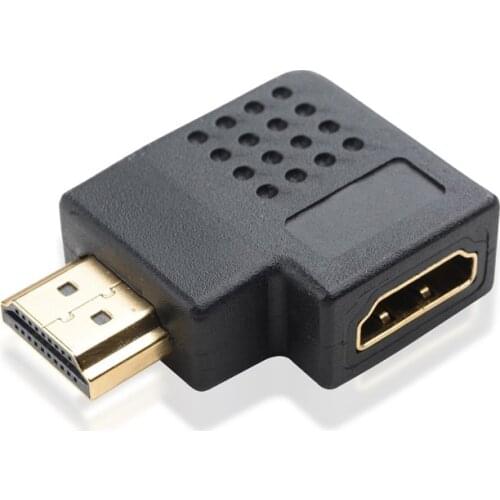 New HDMI Angle Male to Female M/F Connector 90 Degree Left Angle Coupler Converter Adapter For HDTV