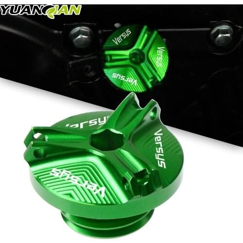 Motorcycle Accessories Engine Oil Cup Cover Oil Fill Cap Plug For Kawasaki Versys650 2007-2017 Versys1000 Versys650 2008 2009