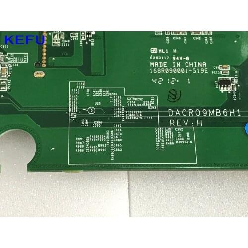 KEFU 0F9C71 DA0R09MB6H1 REV : H1 Mainboard Laptop Motherboard for Dell inspiron 5720 Notebook PC COMPARE BEFORE ORDER