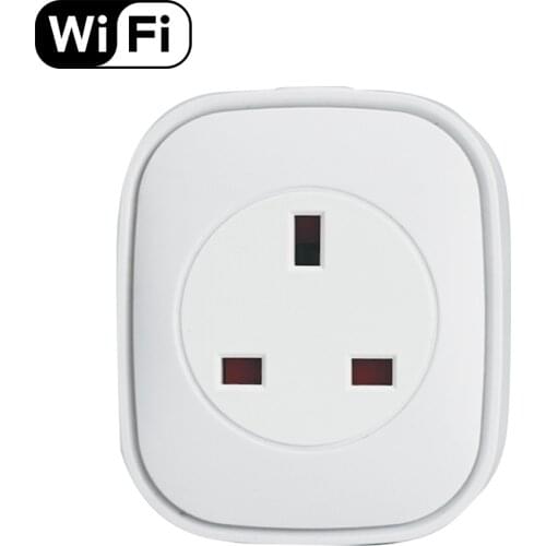 CE RoHS Approved EU/UK/FR/US/AU Standards Surge Protection Electronic Wall Socket Wireless APP Control Smart WiFi Metering Plug