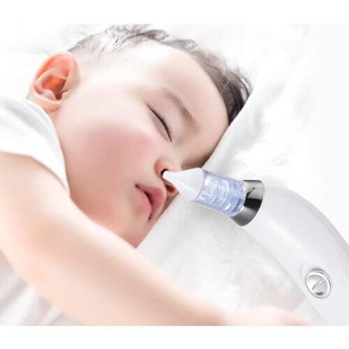 Baby Nasal Aspirator Electric Baby Care Nose Cleaner Sniffling Equipment Sucker Cleaner Equipment Safe Hygienic Nose Aspirator