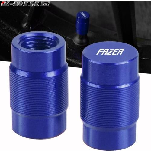 For Yamaha FZ1 FZ6 FZ600 FZ6R FZ8 Fazer Motorcycle CNC Aluminum Accessorie Wheel Tire Valve Stem Caps CNC Airtight Covers