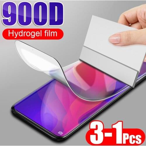 900D Hydrogel Film Not Glass For Oneplus 7T 7 Pro 6 6T 5 5T Nord Protective Film On The Screen Protector Full Cover Film
