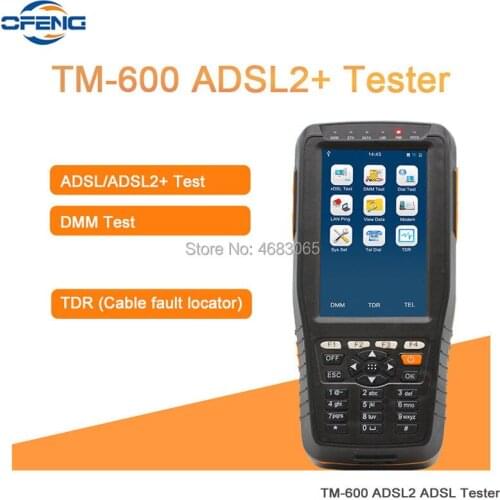 Hot sale TM-600 ADSL2 + Tester ADSL Tester With DMM Test + TDR Function