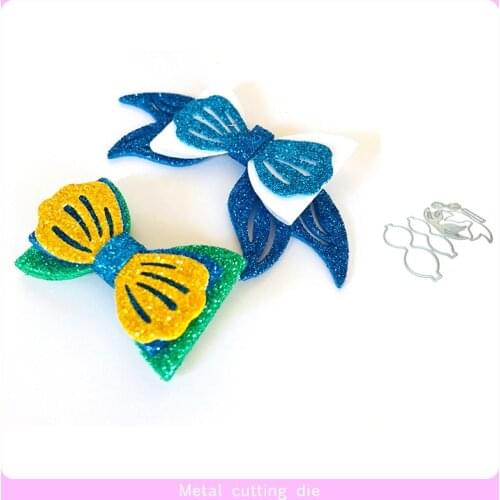Mermaid Bows Metal Cutting Dies for Scrapbooking New 2019 Die Cut Craft DIY Album Embossing Folder Stencils Maker Photo Decor