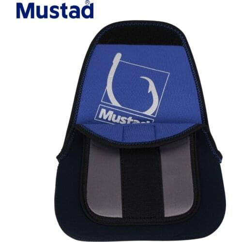 Mustad MRCS01-S/M/L Spinning Reel -Pouch Fishing Reel Bag Protective Case Cover Holder Fishing Tackle Bags Outdoor Storage Case