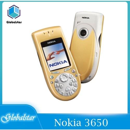 Nokia 3650 Refurbished Original Unlocked Nokia 3650 phone 2.1' inch GSM 2G Symbian 6.1 mobile phone with free shipping