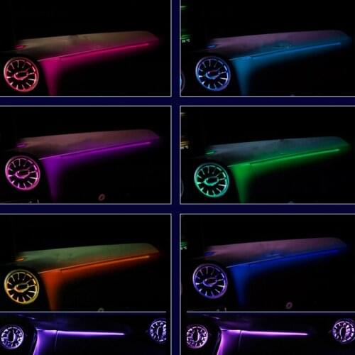 For Mercedes-Benz GLC260 new C-Class C200L co-pilot atmosphere light 19 C260L interior atmosphere light C180L decoration