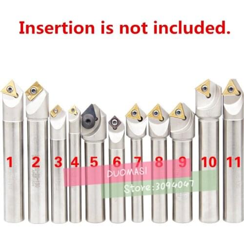 1pcs 45 degrees/60 degrees/90 degrees/120 degrees chamfer end milling cutter arbor,CNC chamfering tool holder,chamfering cutter