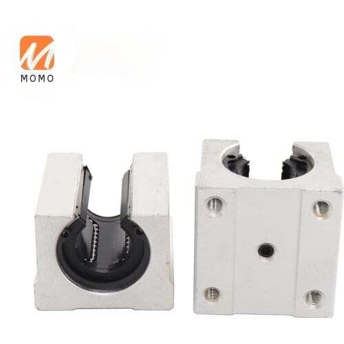 TZSBR16UU Open linear sliding block linear bearing box type sliding table optical axis brackets mounting