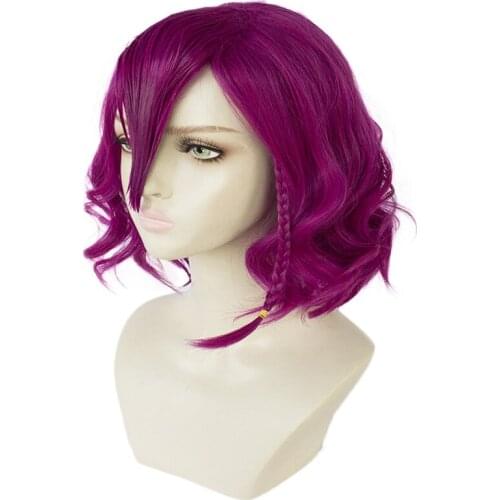 Danganronpa Kazuichi Souda Short Wig Cosplay Costume Dangan Ronpa Heat Resistant Synthetic Hair Men Women Wigs