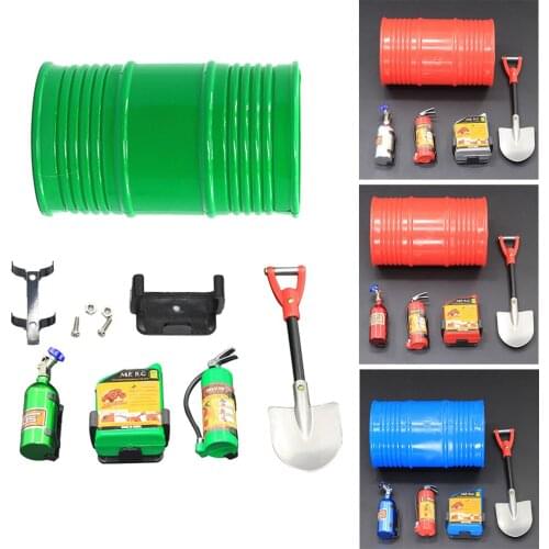 RCTOYFUN Simulated Decorations Tool Appearance Accessories For 1/10 RC Crawler Car Traxxas TRX4 TRX6 Axial SCX10 90046 AXI03007