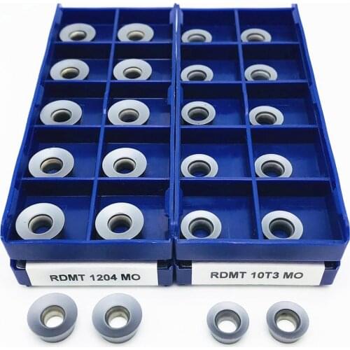 RDMT1204 MO RDMT10T3 MO PDTR LT30 High quality carbide milling cutter CNC carbide lathe parts tool RDMT 1204 turning insert