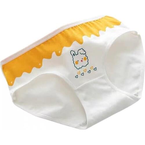 Cute Bunny Soft Skin Friendly Summer Girl Cotton Underwear Summer Stylish Simplicity High Quality Elasticity Womens Panties A17