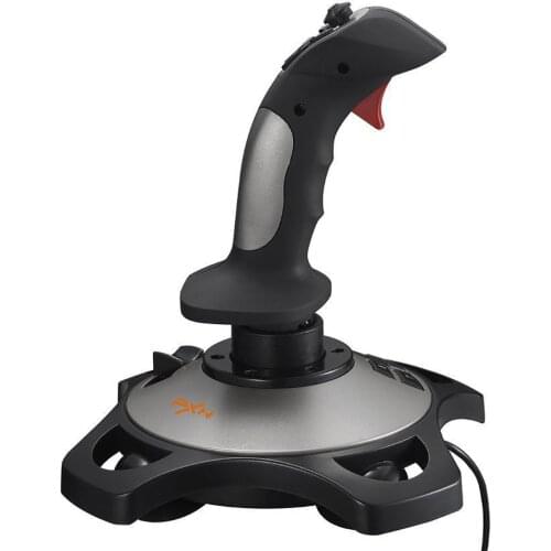 USB Joystick Gamepad Flight Simulation Aircraft Game Controller Vibration 8 Way Joysticks For WIN PC Computer Games Accessories