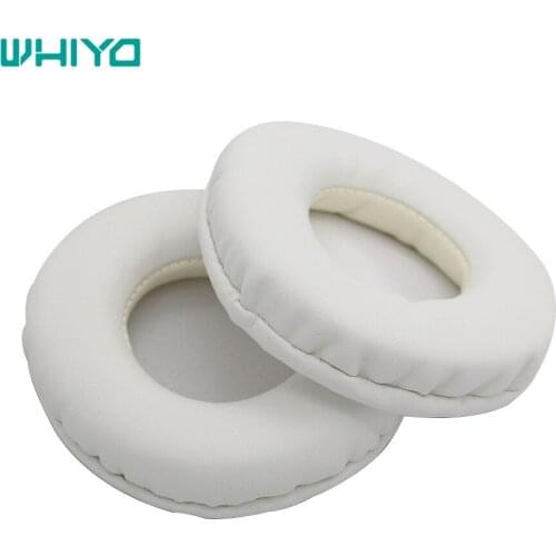 Whiyo White Ear Pads for Urbanears Plattan Over-Ear Headset Cushion Cover Earpads Replacement Headphoens Parts