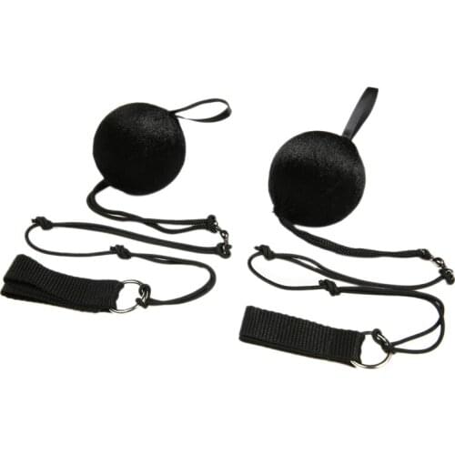 1 Pair Adjustable Belly Dance Thrown Ball Poi Balls for Poi Veil Stage Performance Props Accessories