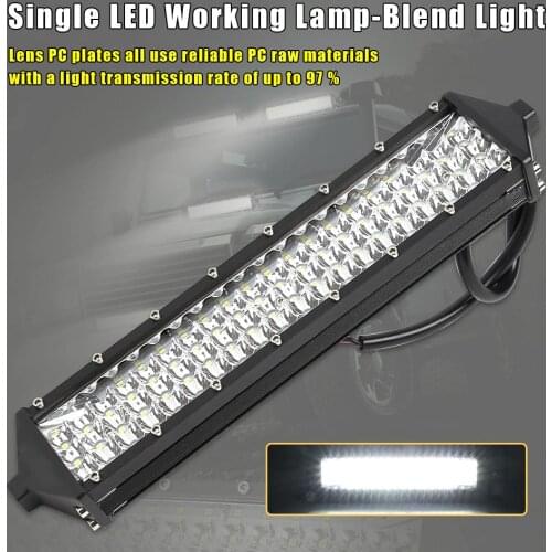 624W LED Wok Light Bar Combo Beam Offroad Driving Fog Lamp for Car Truck UTV SUV Wide Scope of Application Energy Saving