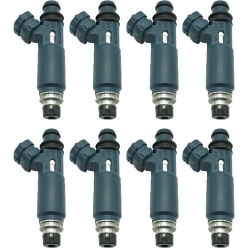 8pcs Fuel Injector For Toyota Land Cruiser Tundra Lexus GX470 LX470 4.7L oem 23250-50040 23209-50040 2320950040