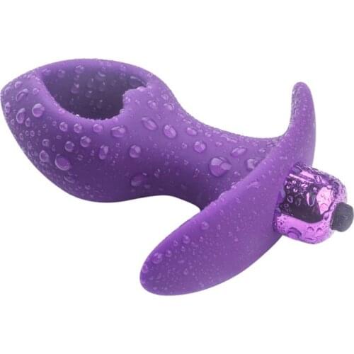 Anal Vibrator Butt Plug Stimulate Women Men Dildo Adult Silicone Massager Toy dropshipping