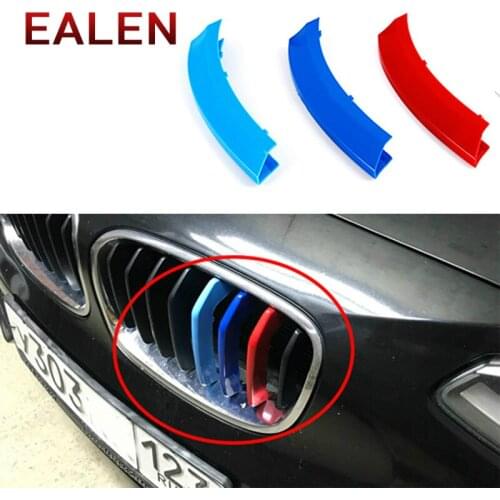 Car Styling Front Racing Grill Stickers For BMW E87 E81 E82 E88 1 series 2003-11 BMW Motorsport Accessories M Performance Power