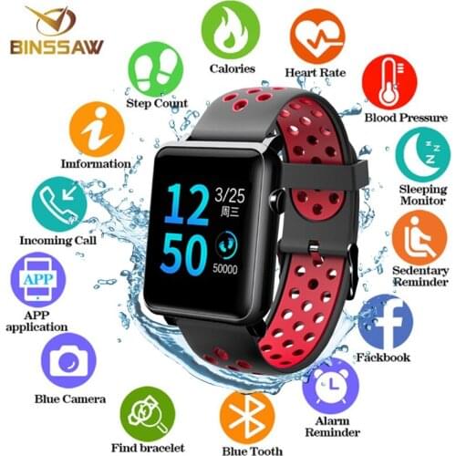 Умные часы BINSSAW China At AliExpress