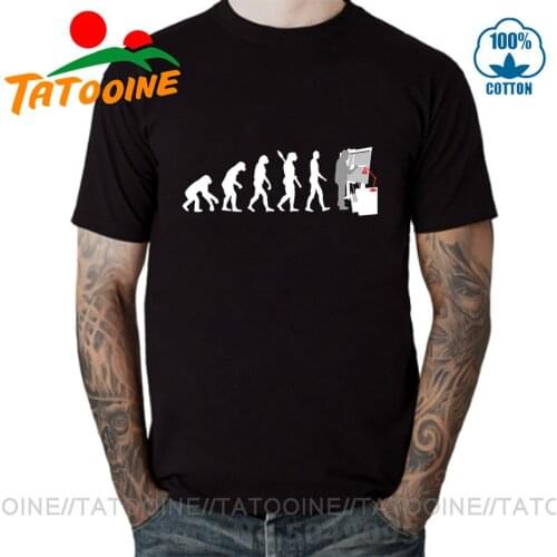 Tatooine Brand Apparel Evolution of a Architect T shirt men Funny Building Designer Evolution T-shirt 2020 Hot Summer style Tees