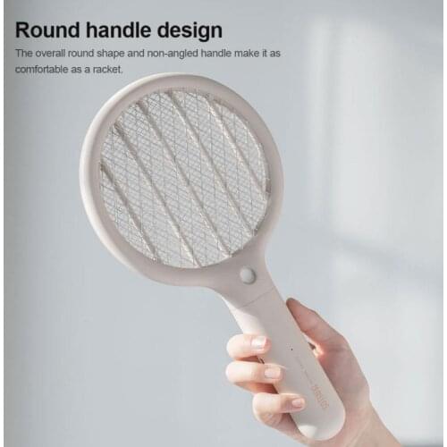 Home Electric Fly Mosquito Swatter Handheld Racket Insect Fly Bug Wasp Mosquito Swatter Killer Electric Tennis Bat