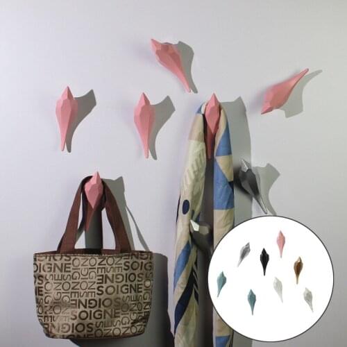 Simulation 3D Bird Wall Hanging Artwork Room Wall Decoration Props Wall Hanging Ornament for Home Bedroom Office Single Wall Han