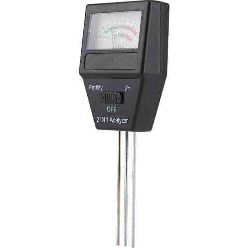 Soil Moisture Meter and PH Level Tester for Plants Crops Flowers Vegetable Farm PH Meter 2 in 1