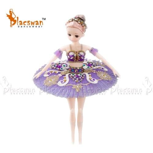 Le Corsaire Ballerina Doll Medora in Purple Ballet Costume Ballet School Decorations Dance Competition Prize Gift for Girls AC19