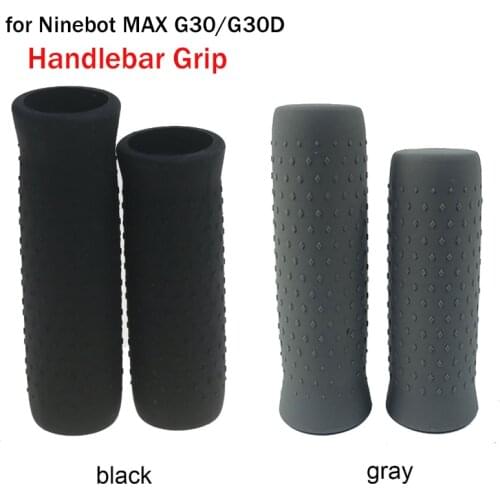 Anti-slip Silicone Scooter Grip Cover Rubber for Ninebot MAX G30 G30D KickScooter Electric Scooter Handlebar Grip Replace Parts