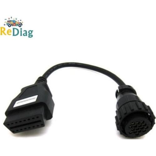 Truck Connector For Scania 16Pin to OBDII 16Pin Female OBD2 Extension Cable For Scania 16 Pin to 16pin OBD female OBD2 2 adapter