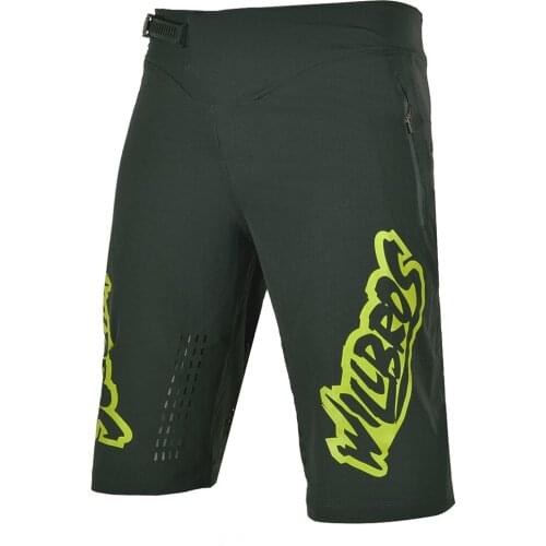 MTB Bike Offroad Defend Shorts Moto Street Motocross Racing Willbros Cycling Mountain Bicycle Summer Short Pants Black Green Men