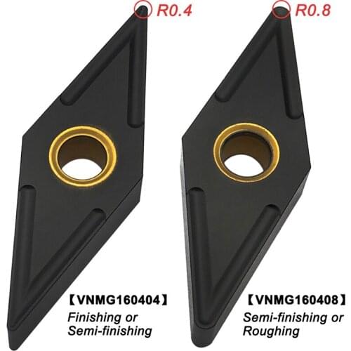 VNMG160408 UC5115 Carbide Inserts External Turning Tool VNMG 160404 V Type Blades CNC Lathe Cutter Tools For Cast Iron