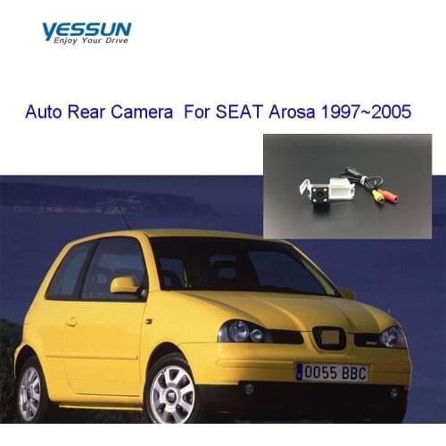Yessun License plate camera For SEAT Arosa 1997~2005 Car Rear View camera Parking Assistance