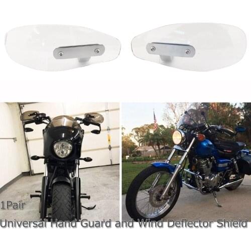 Motorcycle Hand Guard Handguard Wind Deflector Shield Protector For Honda Harley Suzuki Kawasaki BMW Ducati Yamaha