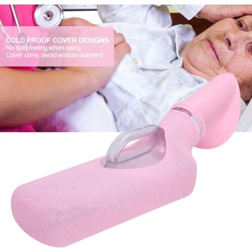 Female Patient Urine Collector Incontinence Urine Collection Funnel Pot Urination Device Patient Hospital Care Bedpan Home Use